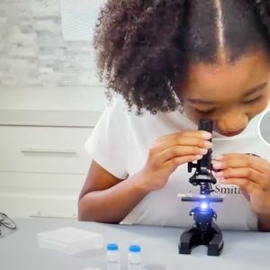 Smithsonian STEM 150, 450, And 900x Microscope With LED Illumination 8+ Age